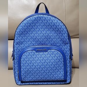 Michael Kors Jaycee Electric Blue Backpack